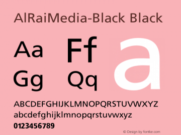 AlRaiMedia-Black Version 1.001 2007图片样张