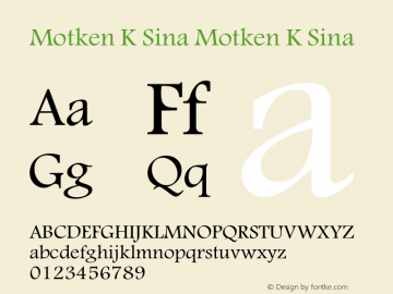 Motken K Sina 1.0图片样张