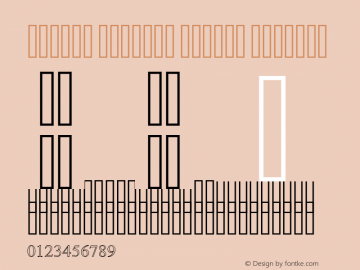 Diwani Outline Shaded Version 2.03图片样张