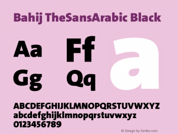 Bahij Thesansarabic Font Bahij Thesansarabic Black Font Bahij Thesansarabic Black Font Bahijthesansarabic Black Font Bahij Thesansarabic Black Version 1 10 October 22 2016 Font Ttf Font Sans Serif Font Fontke Com