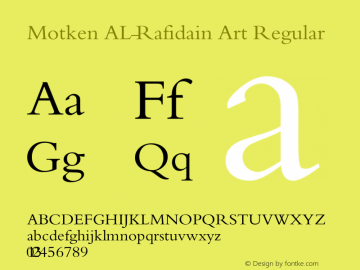 Motken AL-Rafidain Art Version 2.0图片样张