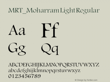 MRT_Moharram Light Modified:1995-2010 MRT www.win2farsi.com图片样张