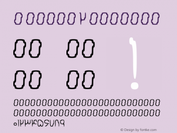 A Pixel 2 Version 1.001 November 25, 2013 Font Sample