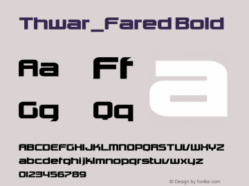 Thwar_Fared Version 1.00 February 14, 2011, initial release图片样张