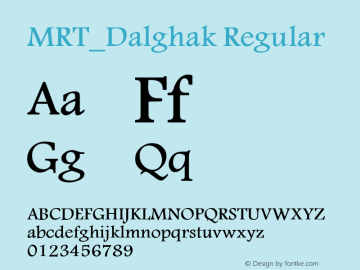 MRT_Dalghak Modified:1995-2009 MRT www.win2farsi.com图片样张