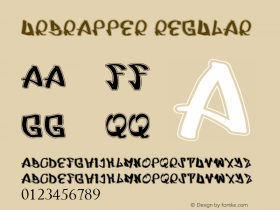 UrbRapper Version 1.00 August 29, 2013, initial release Font Sample