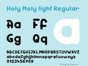 Holy Moly light Version 001.000图片样张