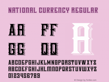 NationalCurrency Version 1.000图片样张