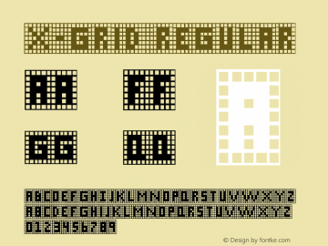 X-Grid 001.000图片样张