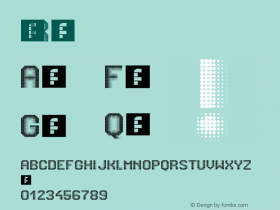 puntiky Regular Version 1.0 Font Sample