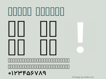 Vazir Medium Version 13.0.0 Font Sample