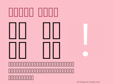 Vazir Thin Version 13.0.1 Font Sample