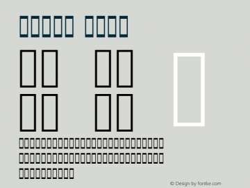 Vazir Thin Version 13.0.1 Font Sample