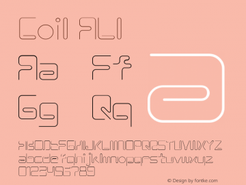 Coil ALl Macromedia Fon￿ographer 4.1J 98.9.24图片样张