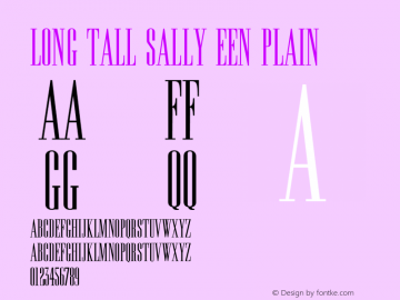 Long Tall Sally EEN Plain Version 1图片样张