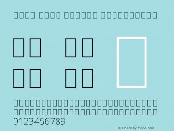 Noto Sans Arabic ExtraLight Version 1.902图片样张