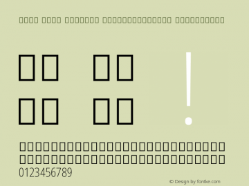 Noto Sans Sinhala ExtraCondensed ExtraLight Version 1.901图片样张