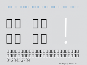 Noto Sans Sinhala SemiCondensed ExtraLight Version 1.901图片样张