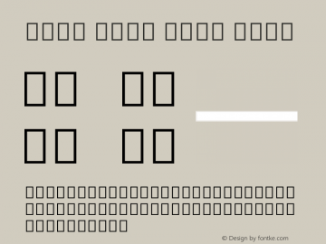 Noto Sans Thai Thin Version 1.902图片样张