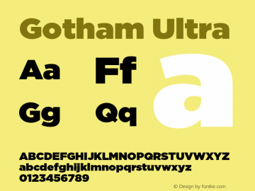 Gotham-Ultra Version 2.201 Pro图片样张