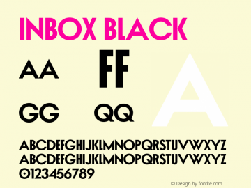 Inbox Black Version 1.0图片样张