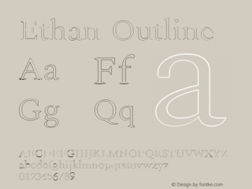 Ethan Outline Version 1.0图片样张