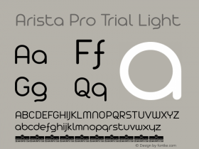 Arista Pro Trial Light Version 1.000图片样张