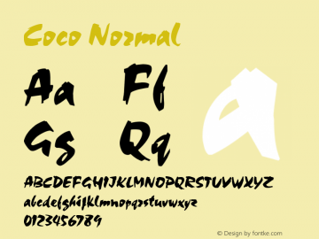 Coco Normal 1.0 Sun Oct 03 18:13:15 1993图片样张