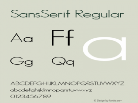 SansSerif Altsys Metamorphosis:7/8/91 Font Sample