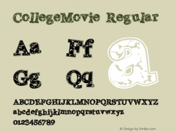 CollegeMovie Version 1.00 September 16, 2013, initial release图片样张