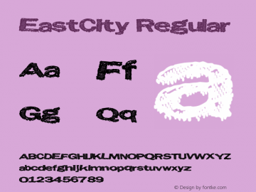 EastCity Version 1.00 February 23, 2014, initial release图片样张