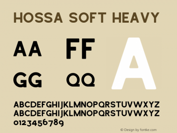 Hossa Soft Heavy Version 1.000图片样张