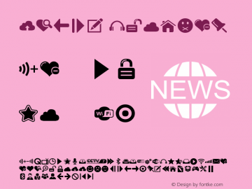 icons Version 1.00 October 31, 2013, initial release图片样张