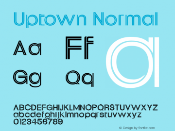 Uptown 1.0 Wed Nov 18 14:03:49 1992图片样张