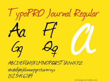 TypoPRO Journal Fontographer 4.7 19­03­08 FG4M­0000001451图片样张