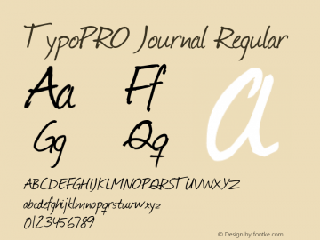 TypoPRO Journal Fontographer 4.7 19­03­08 FG4M­0000001451图片样张