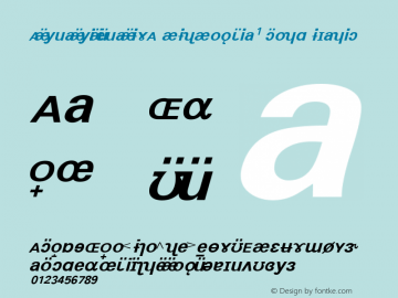 AnyuanyinquanIPA SILSophia1 Bold Italic Macromedia Fontographer 4.1 9/3/97 Compiled by TCTT.DLL 2.0 - the SIL Encore Font Compiler 10/13/02 18:04:32 Font Sample