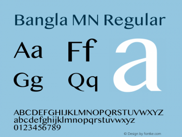 Bangla MN 13.0d1e5图片样张