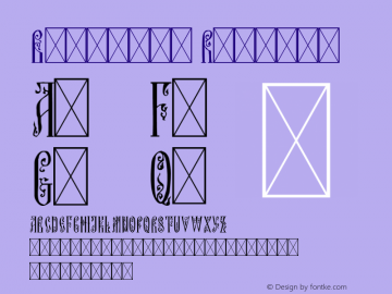 Bukvitsa Unicode Version 1.1图片样张