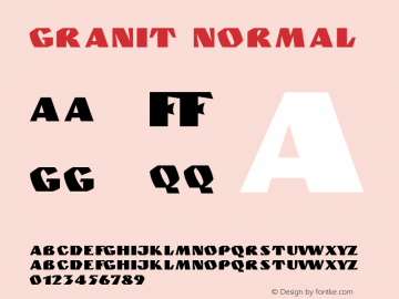 Granit Normal 1.000图片样张