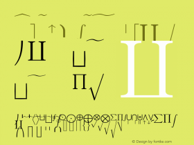 cmex9 Version 1.0 Font Sample