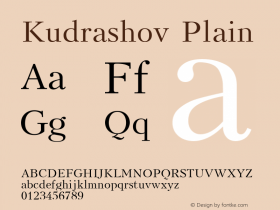 Kudrashov Plain 001.001图片样张