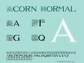 Acorn Normal 1.0 Fri Jan 09 20:15:46 1998图片样张