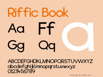 Riffic Book Version 1.24图片样张