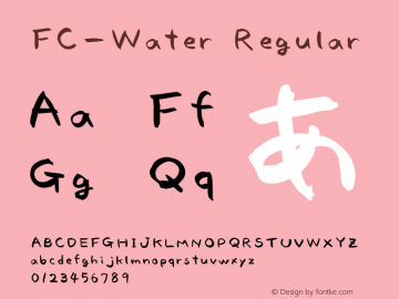 FC-Water Version 3.00图片样张