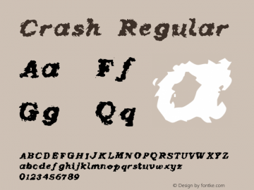 Crash Regular Version 1.1图片样张