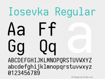 Iosevka 1.13.3; ttfautohint (v1.6)图片样张