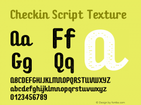 CheckinScript-Texture Version 1.000;PS 001.000;hotconv 1.0.88;makeotf.lib2.5.64775图片样张