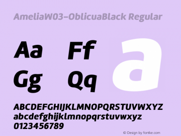Amelia W03 Oblicua Black Version 1.10图片样张