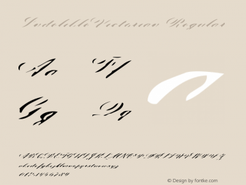 IndelibleVictorian W00 Regular Version 4.10 Font Sample